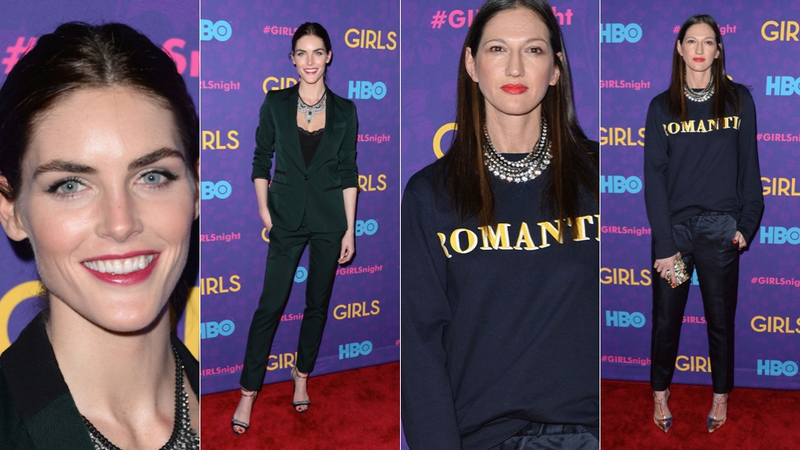 Illustration for article titled Awkward Hemlines and Slinky Slip Dresses at the Girls Premiere